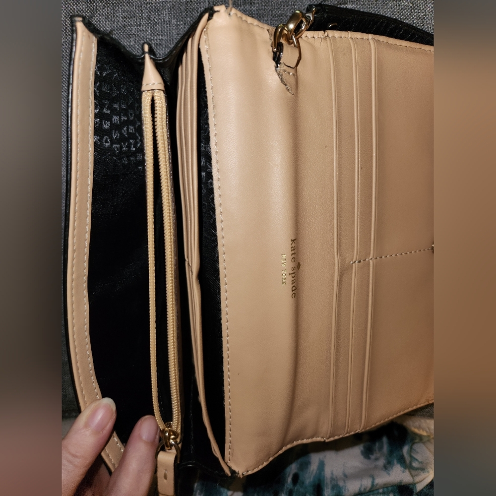 Kate Spade Perri Lane Linney Wallet/Wristlet W/ Beautiful Cutout Detail - Picture 6 of 10